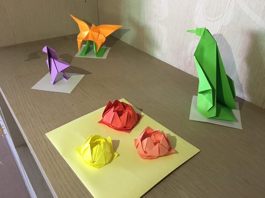 Origami, Enhancing Student's Minds with Each Fold